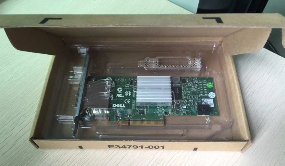 Dell H200E 6 ГБ/сек. SAS PCIe HBA 2 Port Ext SFF 8088 12DNW LSISAS2008 = LSI 9200 8E|ext|hba |