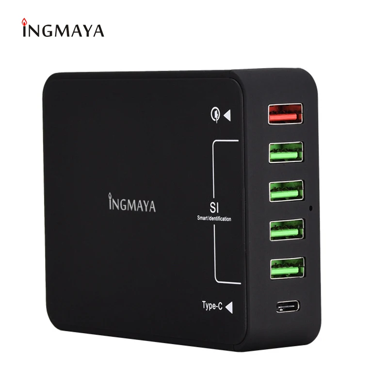 

STODER Qualcomm Quick Charge 3.0 USB Charger Type-C For iPhone iPad Samsung Galaxy S6 Edge S8 S8+ Huawei Mp3 Camera PSP Adapter