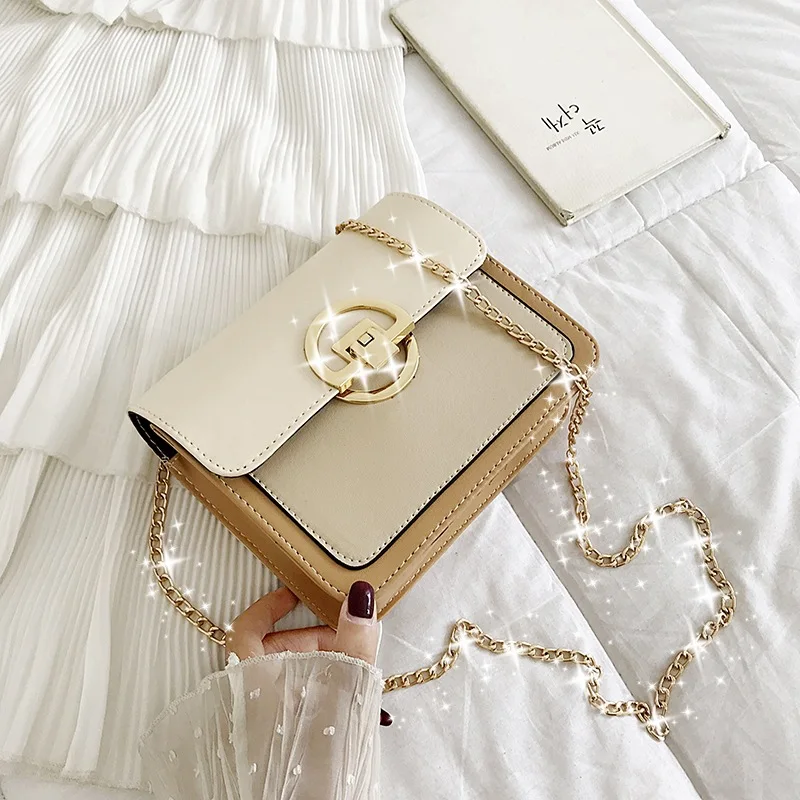

ladies hand crossbody white shoulder bag summer messenger bags for women 2019 sac a main bandouliere femme Small bag mini chain