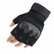 Уличные тактические перчатки, спортивные перчатки на полпальца для пеших прогулок, езды на велосипеде, кемпинга, военные мужские перчатки, защитные перчатки
