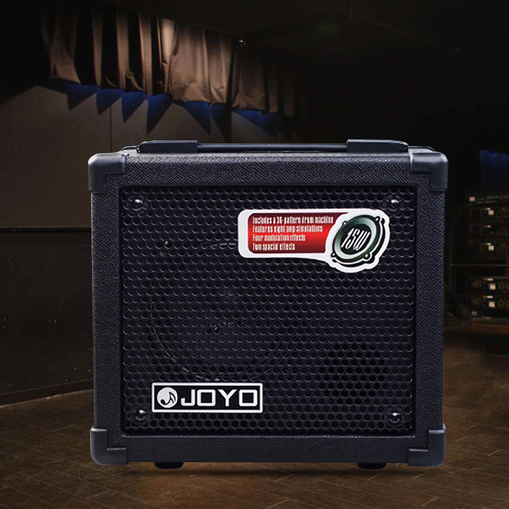 JOYO DC 15 акустический Электрический усилитель бас гитара мульти эффекты стерео