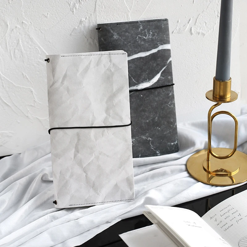 

Kawaii Simple Marble Stone Notebook Stationery Diary Agenda Pocket Notepad Planner Weekly Book Travel School Supplies sl2049