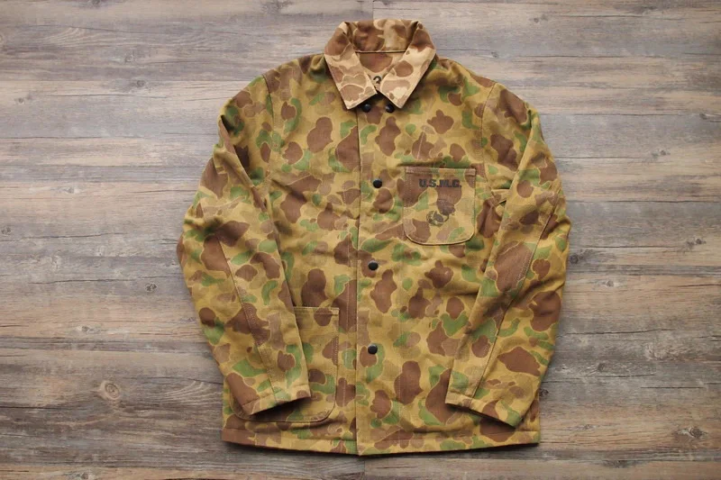 camo duck jacket