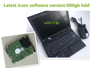 

For bmw diagnostic software for bmw icom a2 a3 next hdd hard disk 500gb ista expert mode with laptop X201 8g ram