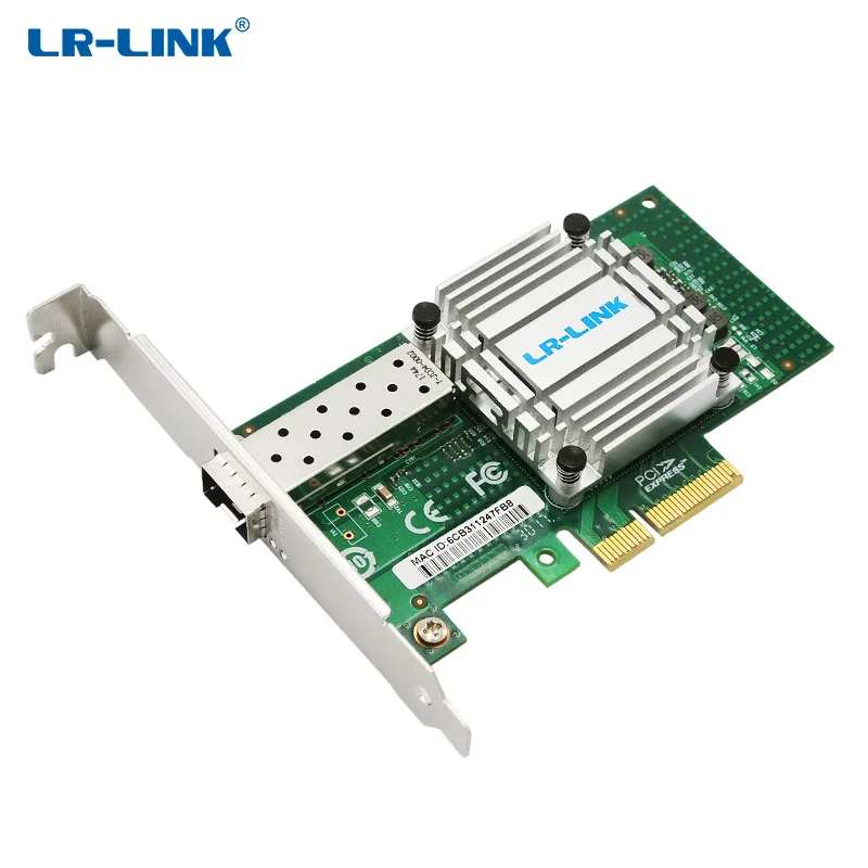 LR-LINK 6860AF-SFP+ 10Gb Ethernet LAN Adapter PCI Express Fiber Optical Network Card Server NIC LR-LINK 6860AF-SFP+ 10Gb Ethernet LAN Adapter PCI Express Fiber Optical Network Card Server NIC