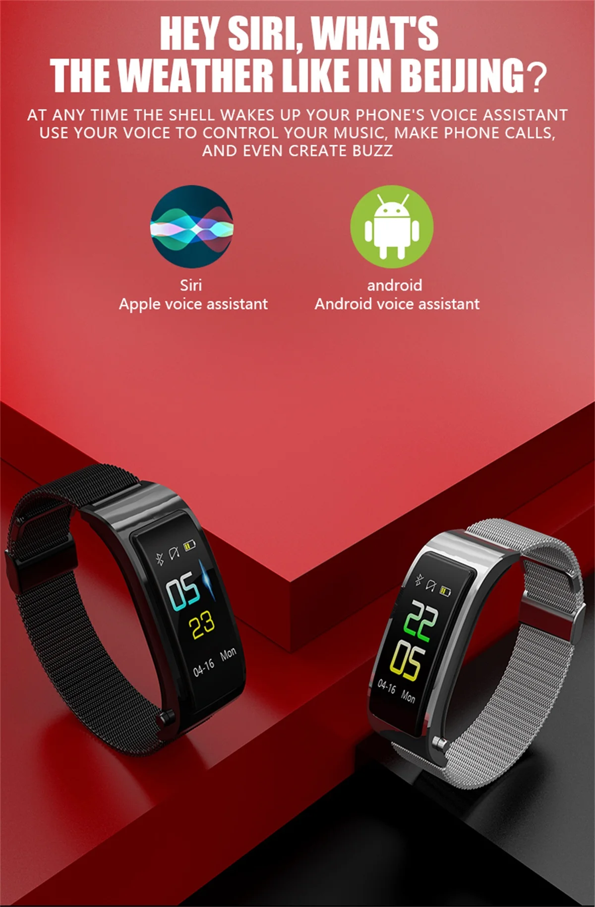 696 Y5 Answer Call Wristwatch Bluetooth 5.0 Phone Smart Bracelet Earphone Heart Rate Blood Pressure Oxygen Sleep Monitoring
