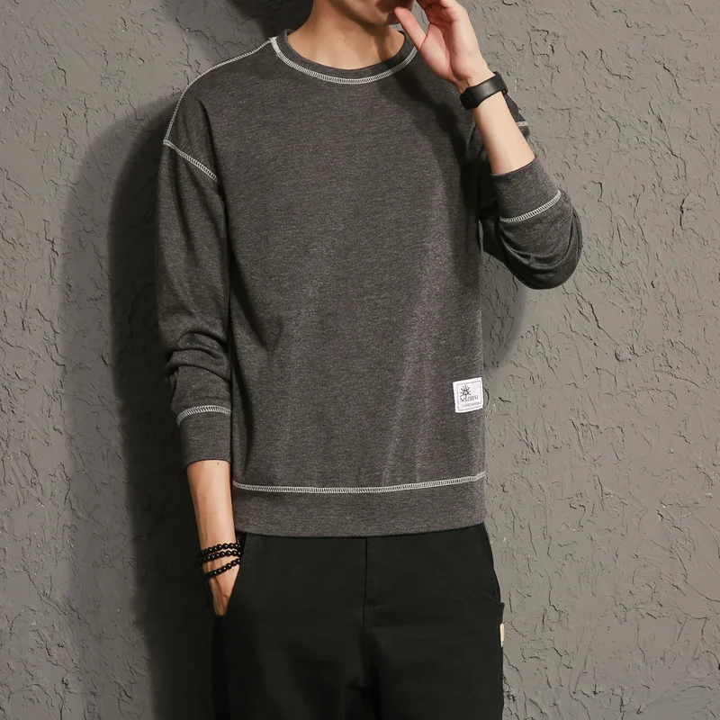 Sweater Men Brand Clothing Mens Sweaters Print Casual Shirt Autumn Wool