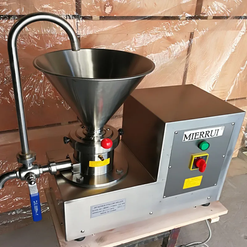 

110V,220V Colloid Mill Machine Soybean Milk Peanut Butter Colloid Mill Grinder for Crushing Emulsifying and Homogenizing