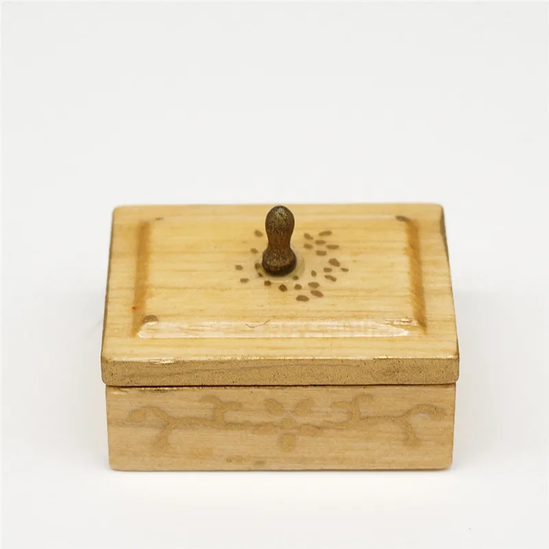 Odoria 1:12 миниатюрная коробка с комплектом для шитья с резьбовыми катушками лента кукольный домик мебельные аксессуары гостиная спальня швейная комната