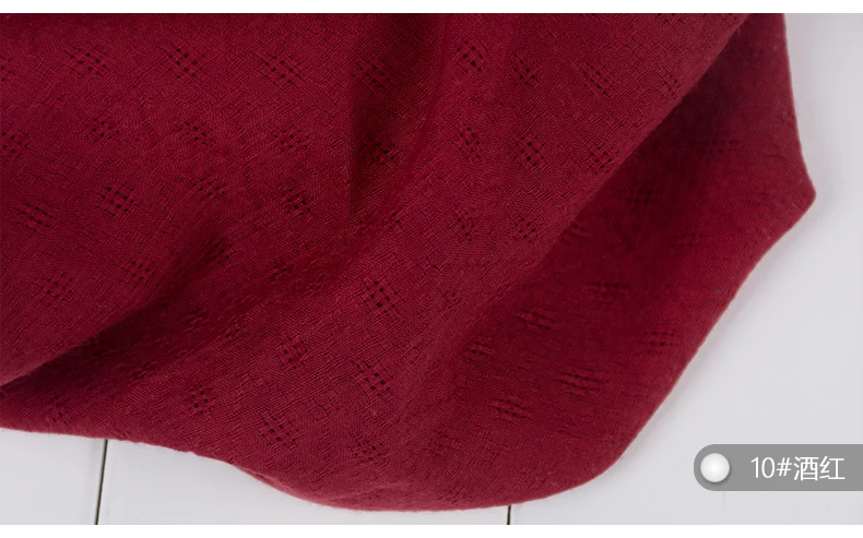 Хлопковая ткань 145*50 см простая жаккардовая ткань маленькое отверстие полое Сетчатое полотно DIY аксессуары для женского платья китайский стиль