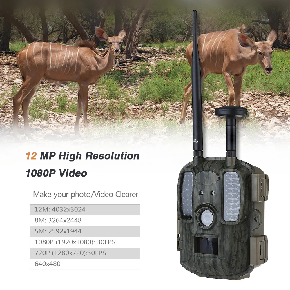 4G Hunting Camera with GPS 0