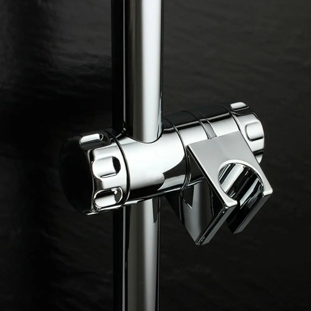 

Hot Electroplating Bathroom Accessories Sets Adjustable Hand Shower Head Holder Shower Head Holder Chrome Plated Bathroom Tools