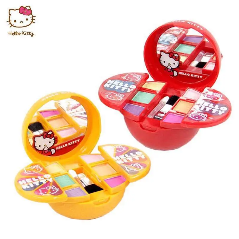 Детский набор для макияжа с героями мультфильма Hello Kitty нетоксичный косметики