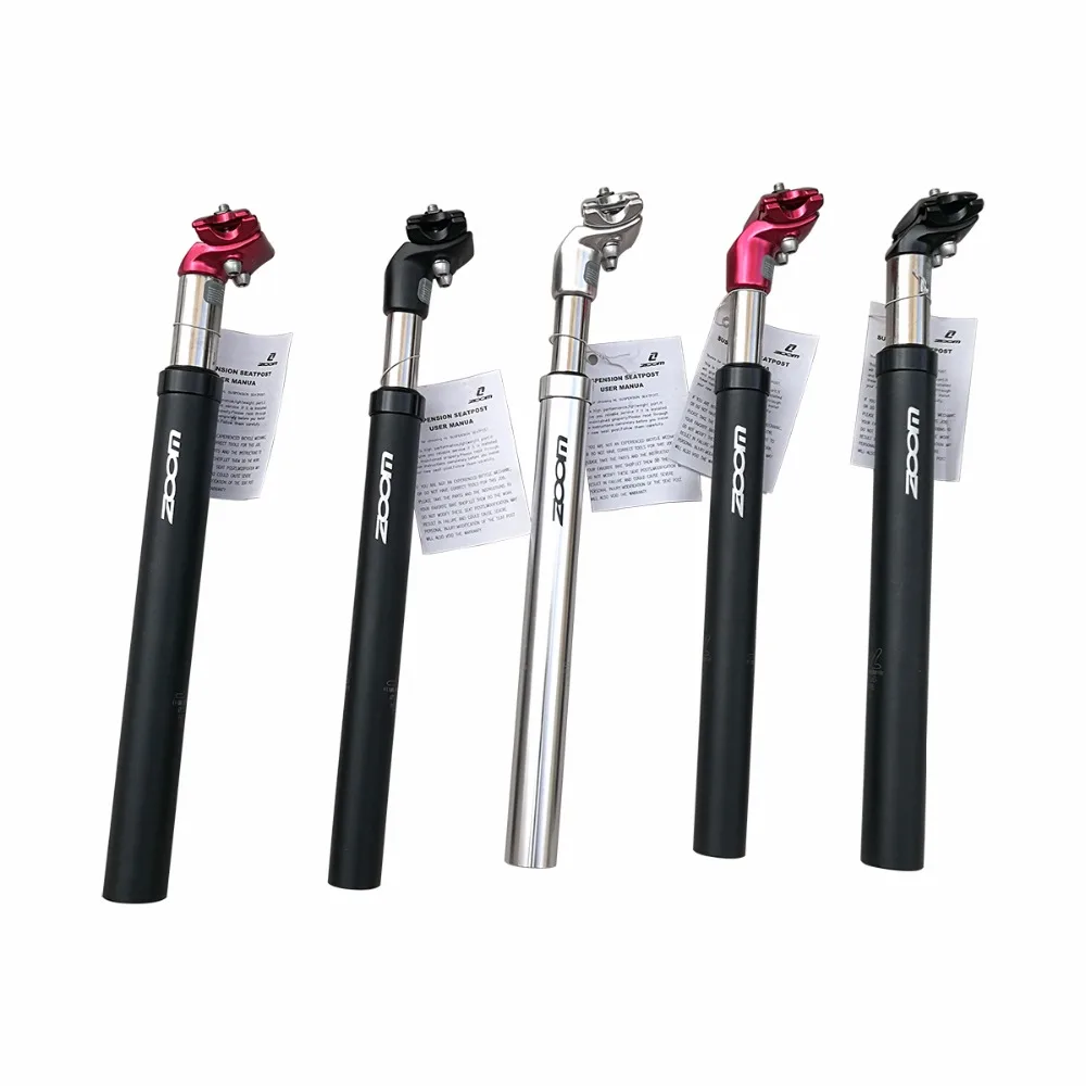 ZOOM MTB Road Bike Bicycle Saddle Seat post Seatpost Hydraulic Suspension 50mm Travel