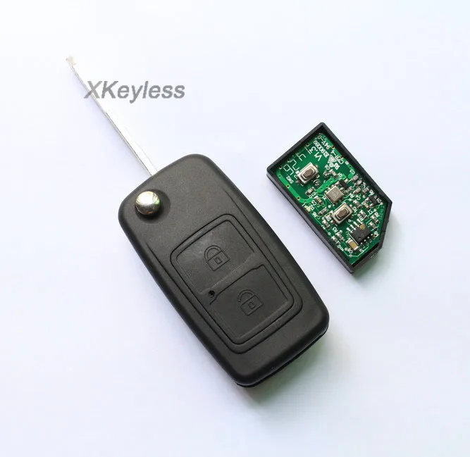 

for Chery Tiggo 3, Vortex Tingo car fob flip remote key control 315mhz or 433mhz