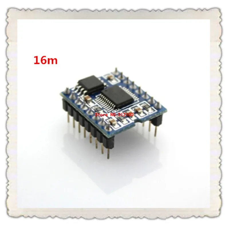 

10pcs/lot WT588D series voice module voice chip Built-in DIP16P 16MB, can directly connect the speaker