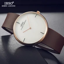 IBSO Brand Convex Design Creative Mens Watches 2018 Black Silicone Strap Sport Quartz Watch Men Relogio Masculino Male Clock