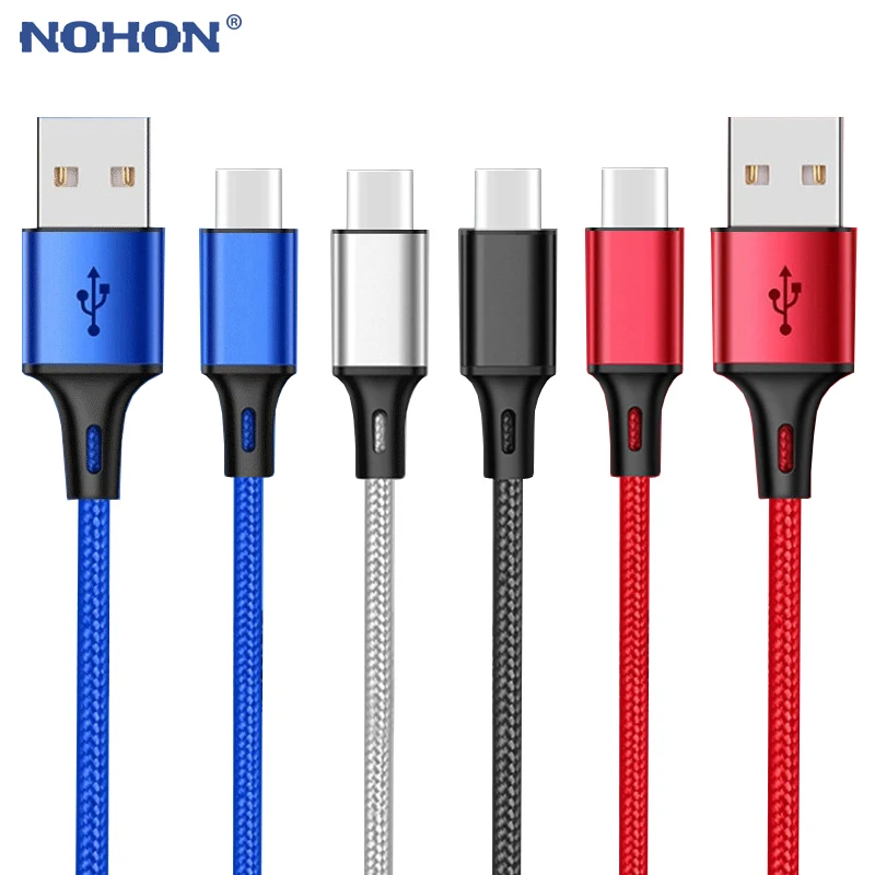 USB кабель типа C 25 см 50 1 м 2 3 м|Кабели для мобильных телефонов| |