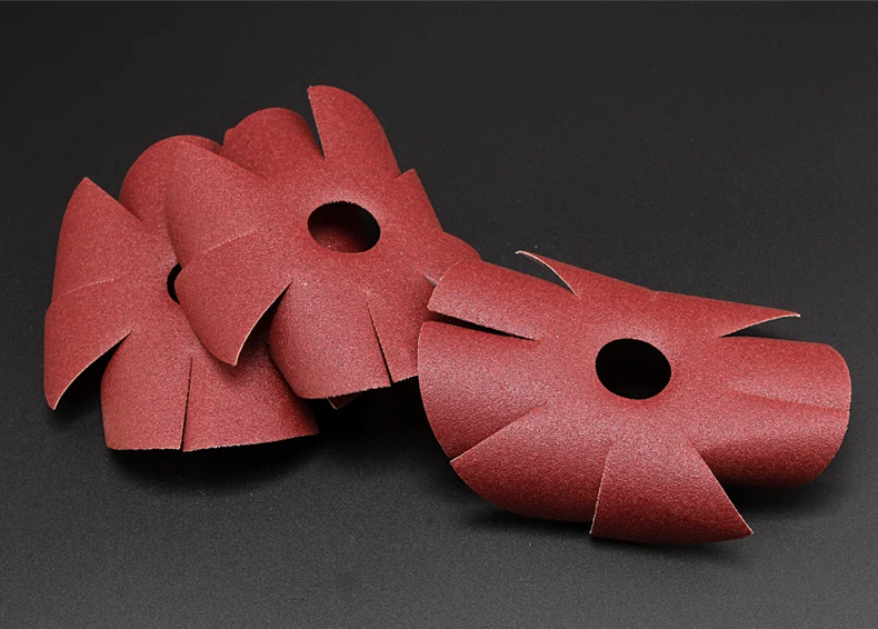 100pcs Octagonal sandpaper 8 angle sandpaper for Gap burr,Relief