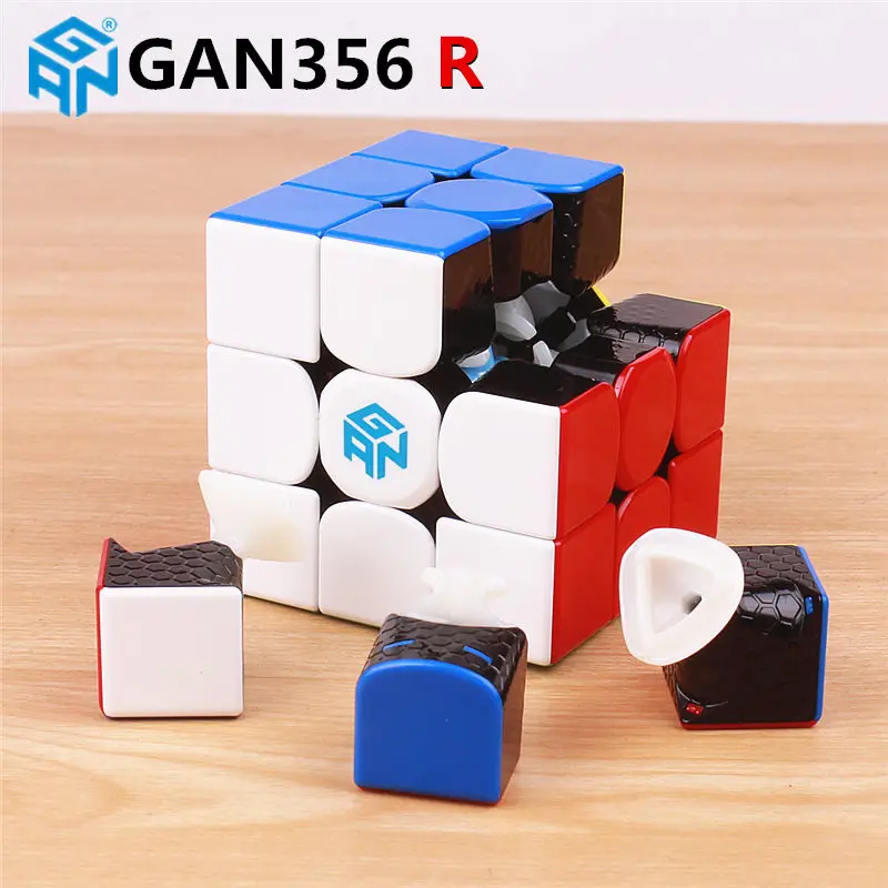 GAN356 R 3x3x3, волшебный скоростной кубик stickerless Профессиональный Ган 356R Куб Головоломка Развивающие игрушки для детей Ган 356 R