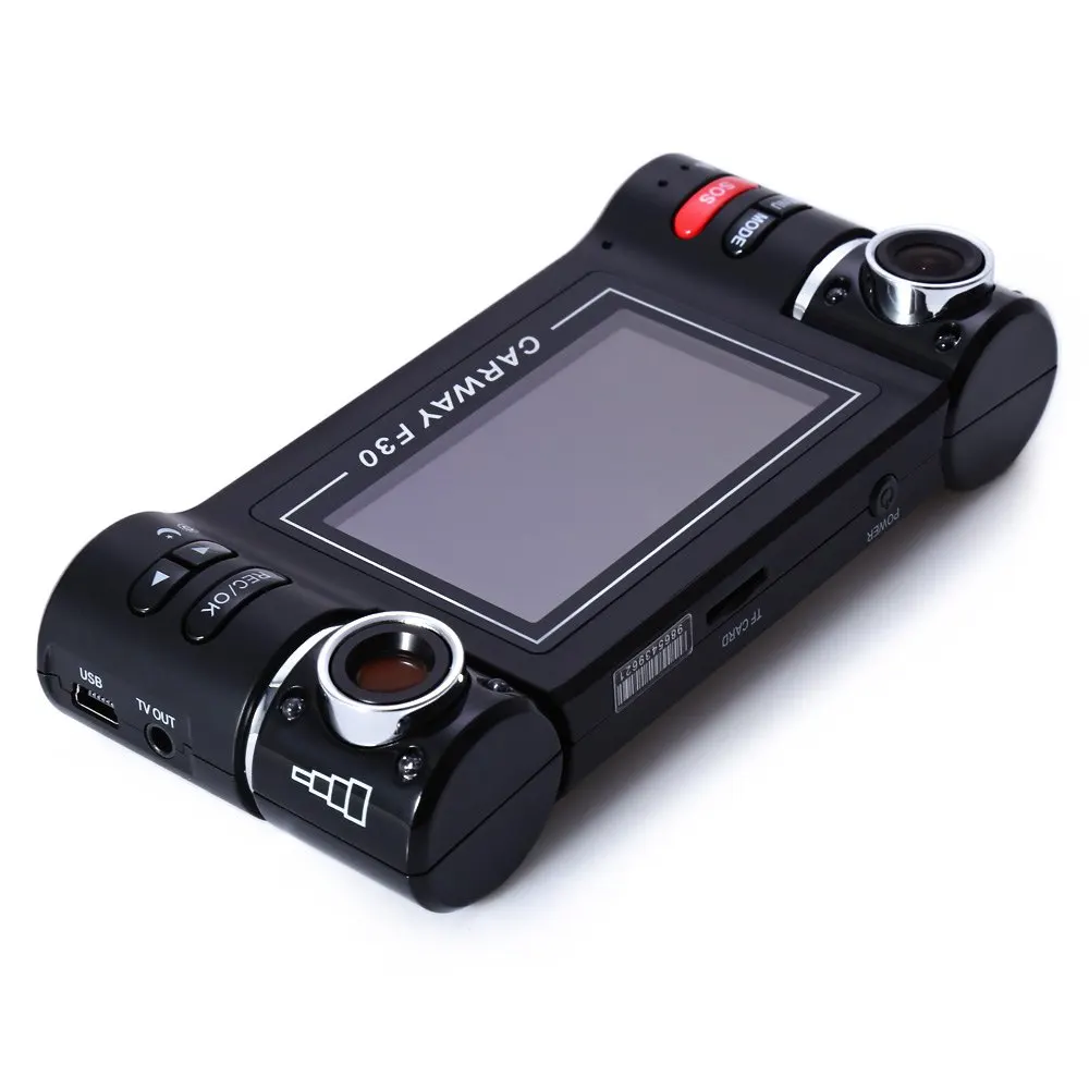 Universal 2.7 inch 720P Car DVR Camera Video Driving Recorder HD Dual Lens Dashboard Vehicle Cam corder With G-sensor