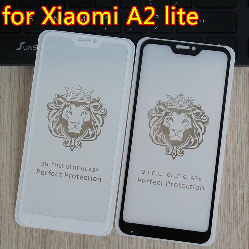 

For Xiaomi Mi A2 Lite Tempered Glass for Xiaomi A2 lite Screen Protector Film for xiaomi a2lite Global Version Full Cover Glass