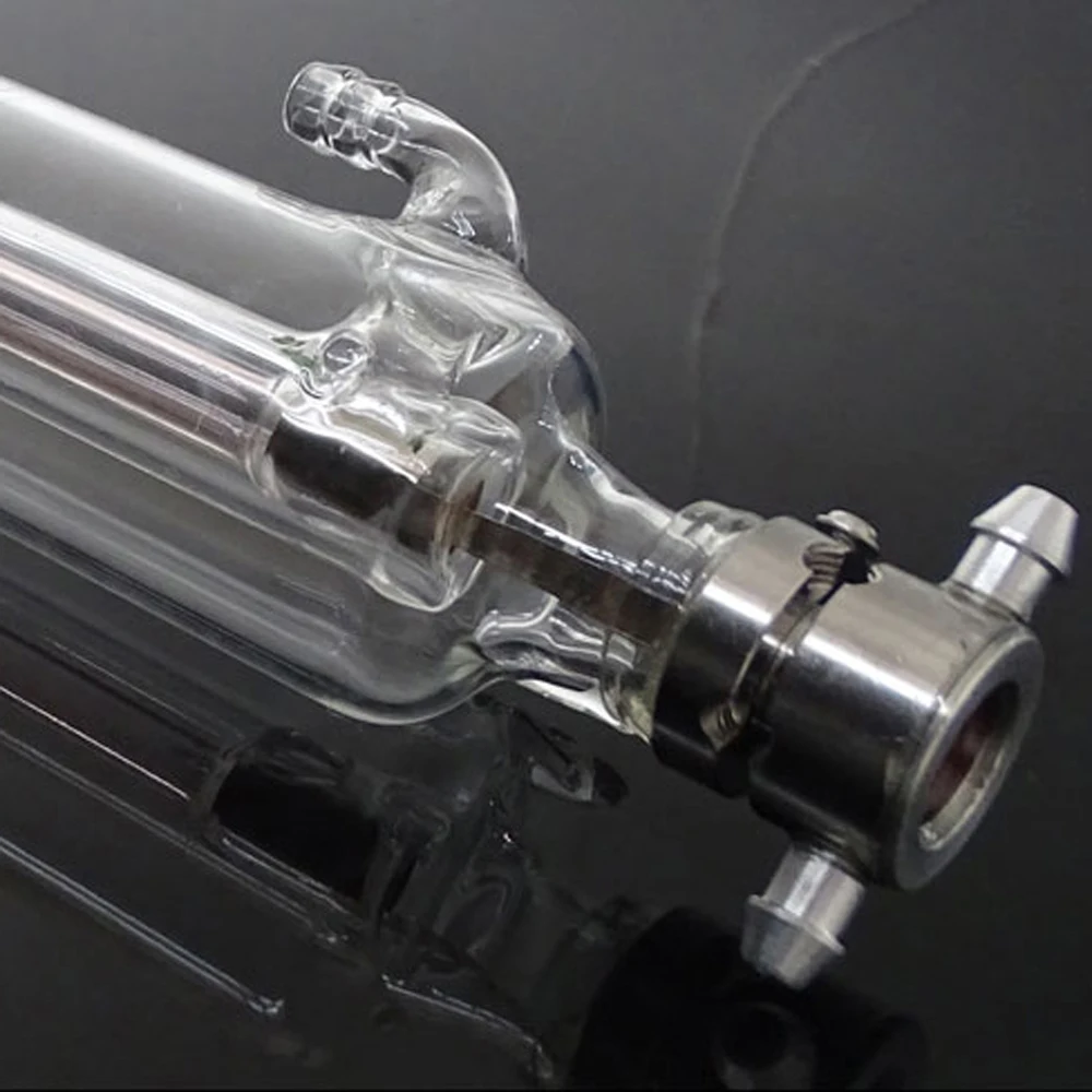 CO2 лазерная трубка высокая скорость резки 40 Вт 700 мм гравировальная Трубка Резак машины части углекислого стекла лазерная трубка для гравировки