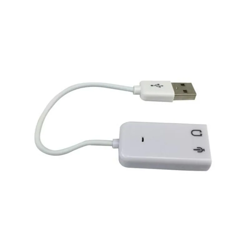 Raspberry Pi 3 звуковая карта белый 3,5 мм Микрофон Разъем для наушников USB 2,0 7,1 канальный динамик аудио адаптер для Raspberry Pi 2