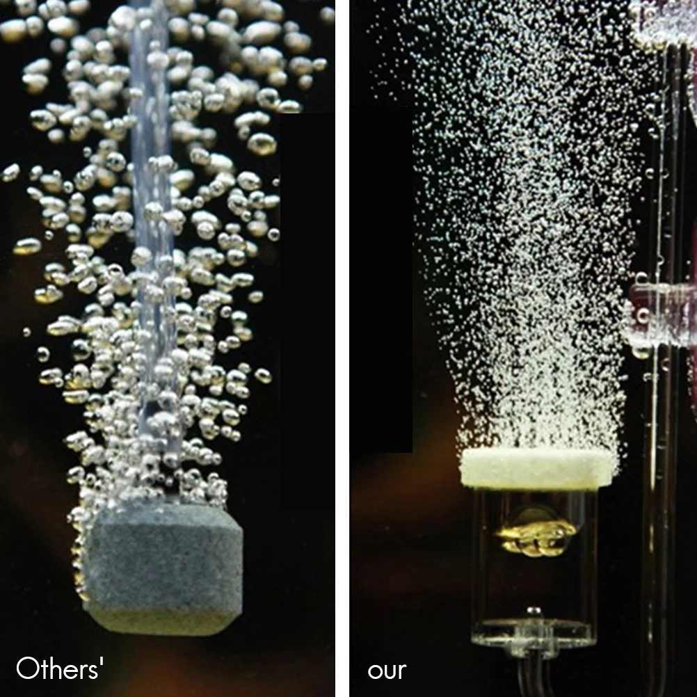 Аквариумный воздушный насос для рыбной ловли, круглый воздушный камень, пузырьковая пластина для аквариума