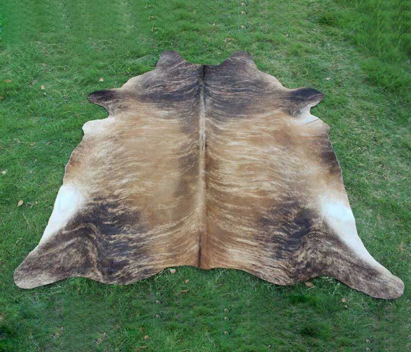 Upholstery Decor Carpet whole piece Genuine cow skin fur leatherin
