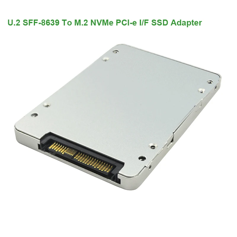 Адаптер U.2 для NVMe PCI e I/F SSD адаптер HDD pcie преобразователь с корпусом настольных