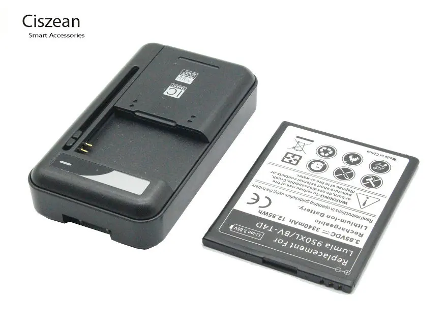 1x3340 мАч сменный аккумулятор подходит для Microsoft Nokia Lumia 950 XL 940 RM 1118 1116 BV T4D / BVT4D и