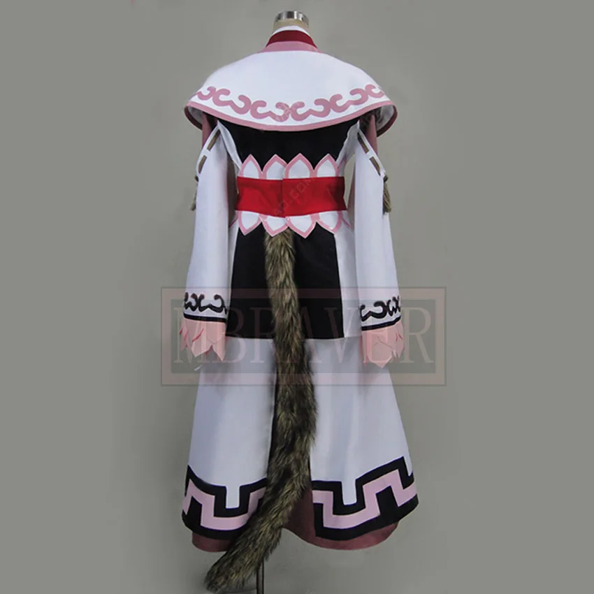 Utawarerumono ложная маска Itsuwari no Kamen Rurutie Косплей Костюм на заказ любого размера|cosplay