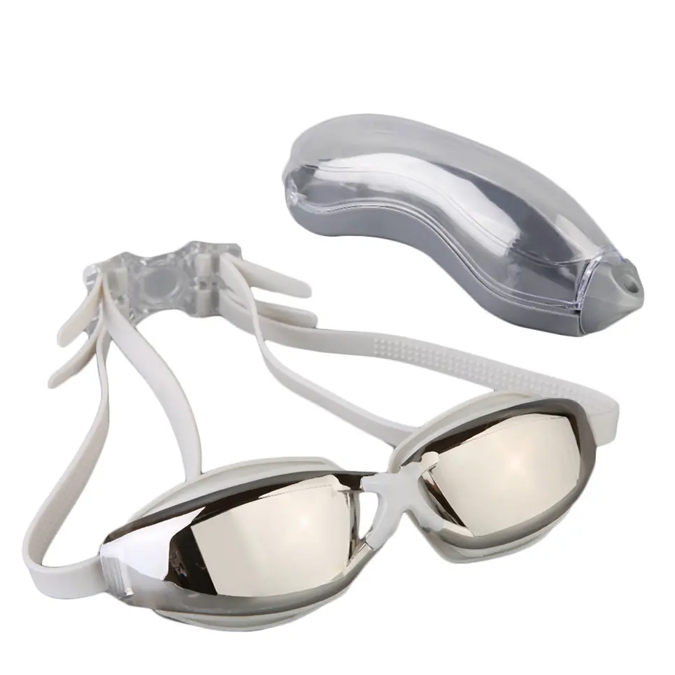 HW2016 New 150 degree AntiFog Short sighted Swim Goggles Resistance