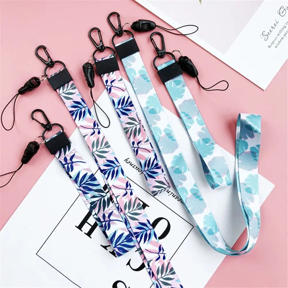 1pc Kawaii Cartoon Neck Strap Lanyard Retractable Card Holder Badge Reel for Phone Key Ring ID Name Card Nurse Badge Holder