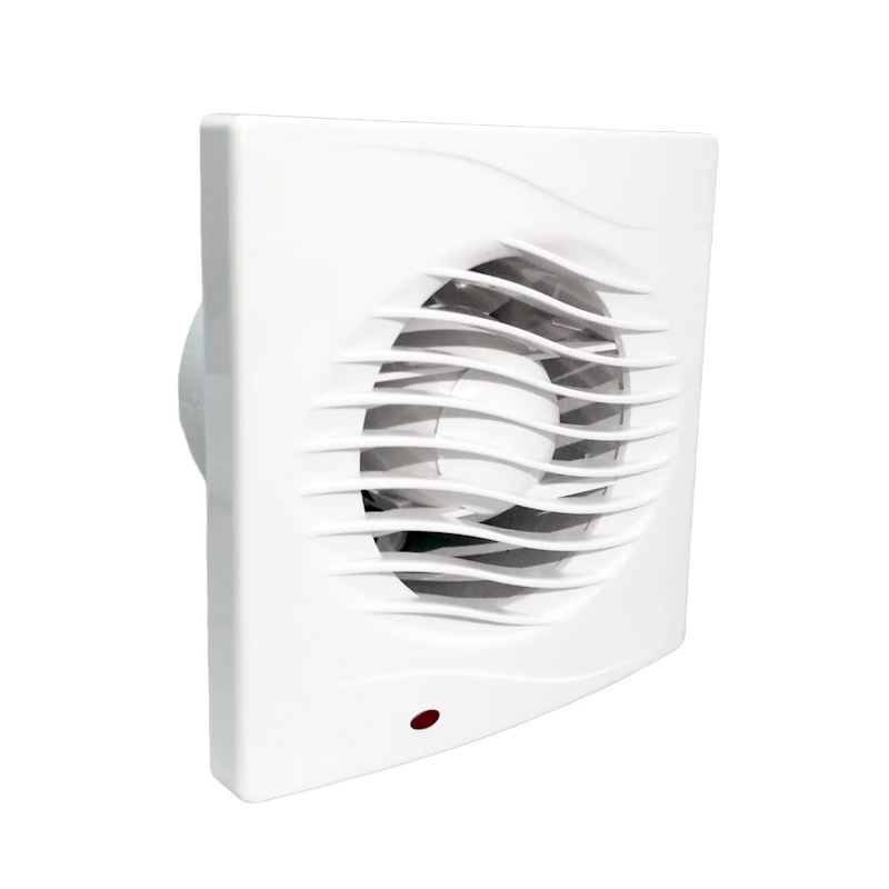 

4 inch home exhaust fan for bathroom kitchen air ventilation fan plastic ventilator wall window extractor with light 220V