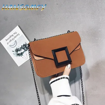 

HANSOMFY High Quality Ladies Messenger Bags Leather Small Shoulder Bags Women Crossbody Bag For Girl Brand Women Handbags ML-50