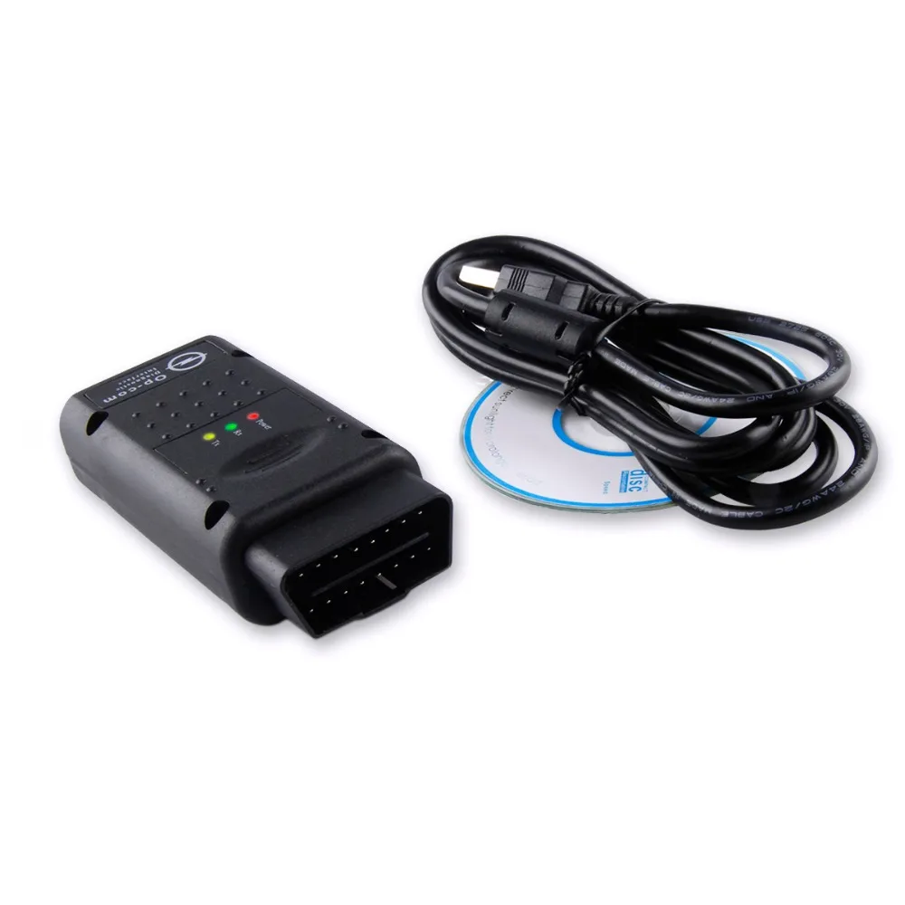 Goede 2019 OBD 2 OP COM V1.70 OPCOM voor Opel Auto Diagnostische Scanner met Real PIC18f458 voor Opel OP COM Diagnostisch Hulpmiddel flash Firmware