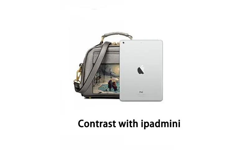 Beibaobao Ladies Tote 2017 Landscape Oil Printing Women Handbag Female Clutch Bolsa Women Bags Elegant Women Messenger Bags B005