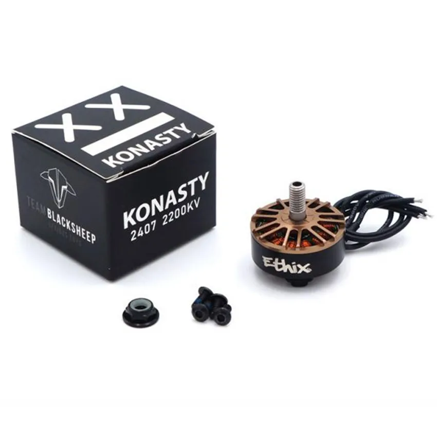 

TBS ethix konasty 2407 2200KV Brushless motor for RC drone/Crossing machine aircraft RC toy accessories