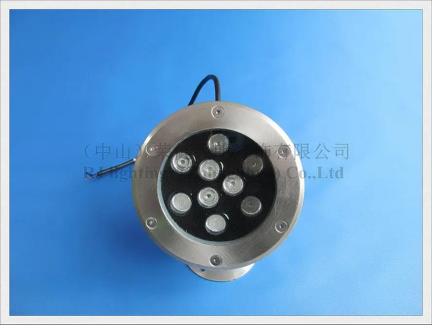 led underwater under water light swimming pool light fountain lamp 9w (1)