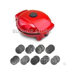 Special Offers 220V Full-automatic Multifunctional Household Electric Waffle Maker Egg Ball Maker Muffin Machine With 10 Optional Plates Special Offers 220V Full-automatic Multifunctional Household Electric Waffle Maker Egg Ball Maker Muffin Machine With 10 Optional Plates