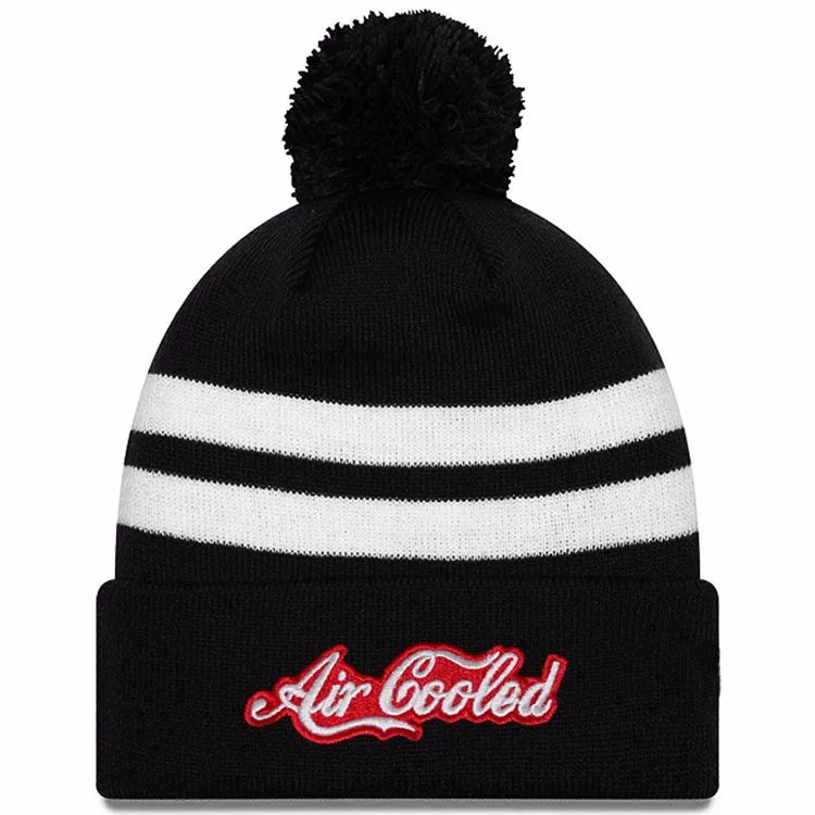 Wholesale 2016 Winter Knit Acrylic Jacquard Custom Beanie with Pomin