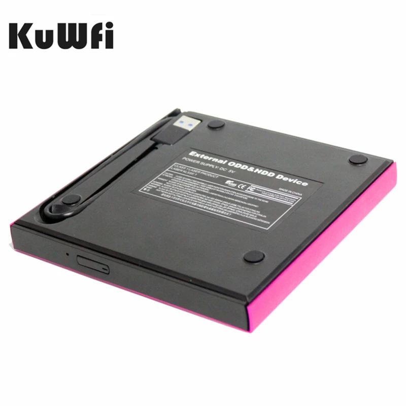  USB3.0 External DVD Burner DVD Reader CD-ROM Player Optical Drive For MacBook For Apple laptop Sunr