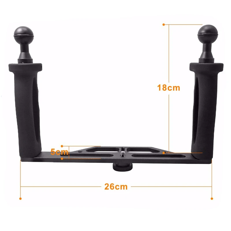  LPD Xiaomi yi 4K SJCAM SJ4000 Tripod for Nikon Camera handheld stabilizer for dome port & gopro Her