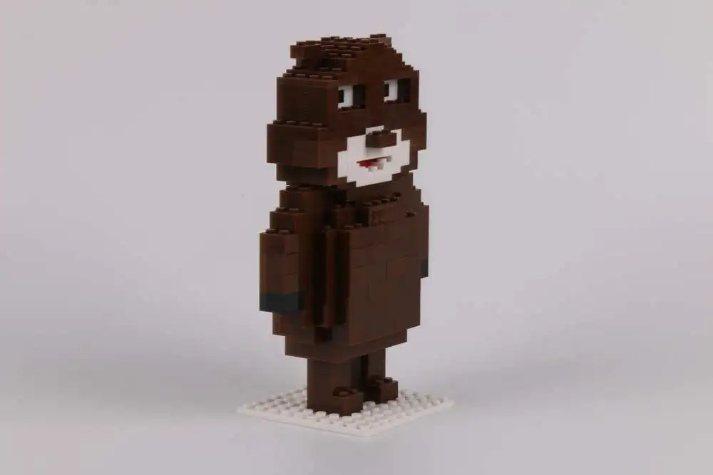 LONGDA радует высоким Совместимость Alpinia Oxyphylla Building Block игрушечный конструктор