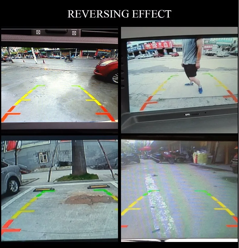 Jiluxing Dash Cam 4,3 ''1080 P Автомобильный видеорегистратор зеркало с двумя объективами видео регистратор монитор парковки Автомобильная камера зеркало заднего вида Авто Регистратор