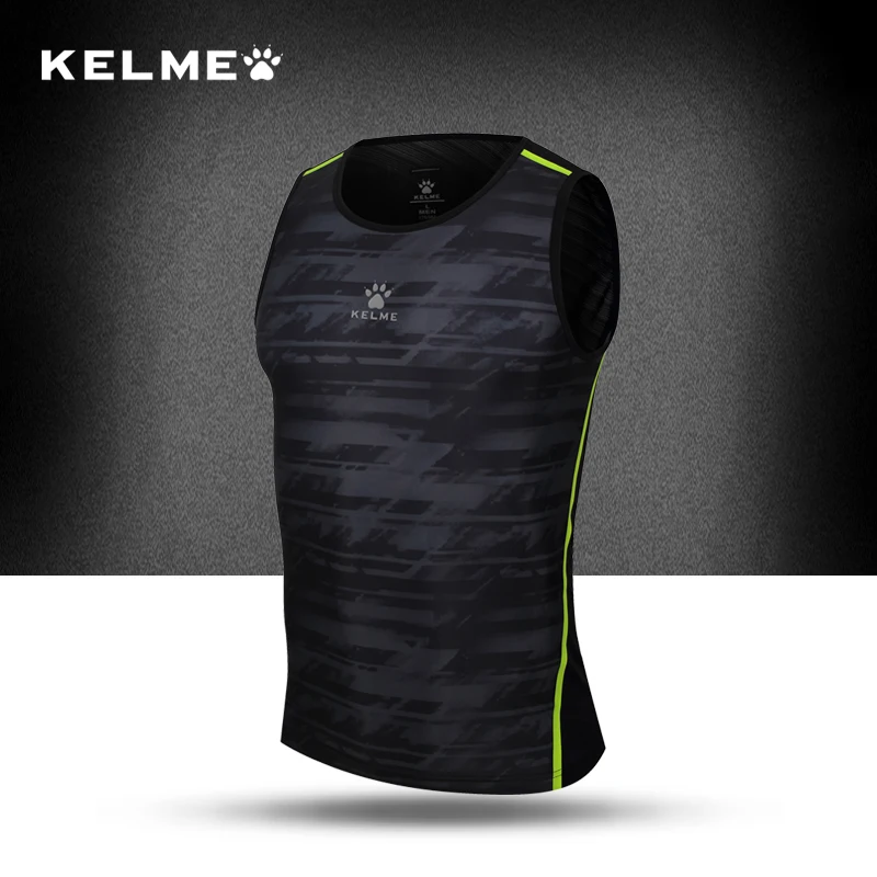 2017 KELME Running Vests For Men Gym Fitness Training Sleeveless Sports