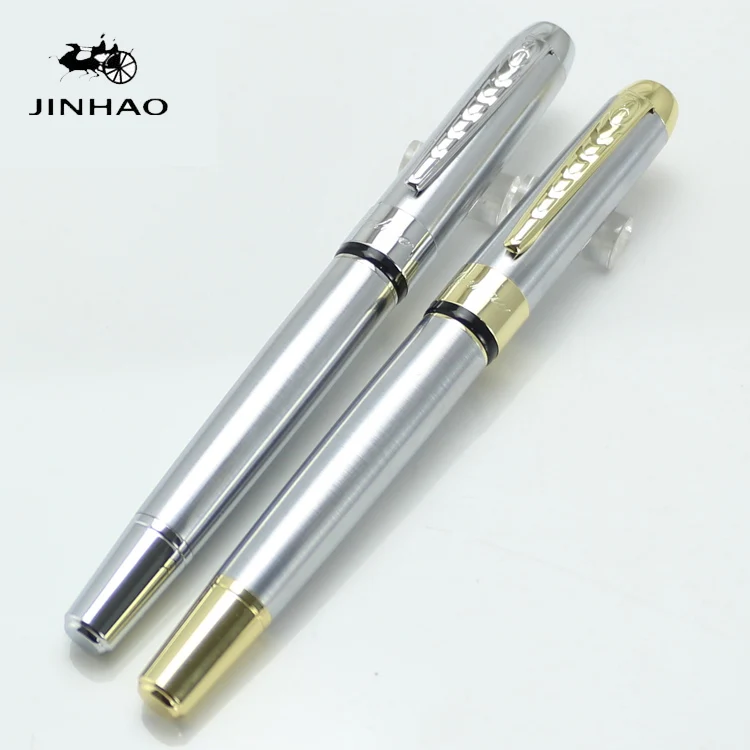 

JINHAO 250 Fashion Cute Black silver 17 colours Rollerball Pen 0.7mm Nib Removable black/blue refills writing gifts Top selling