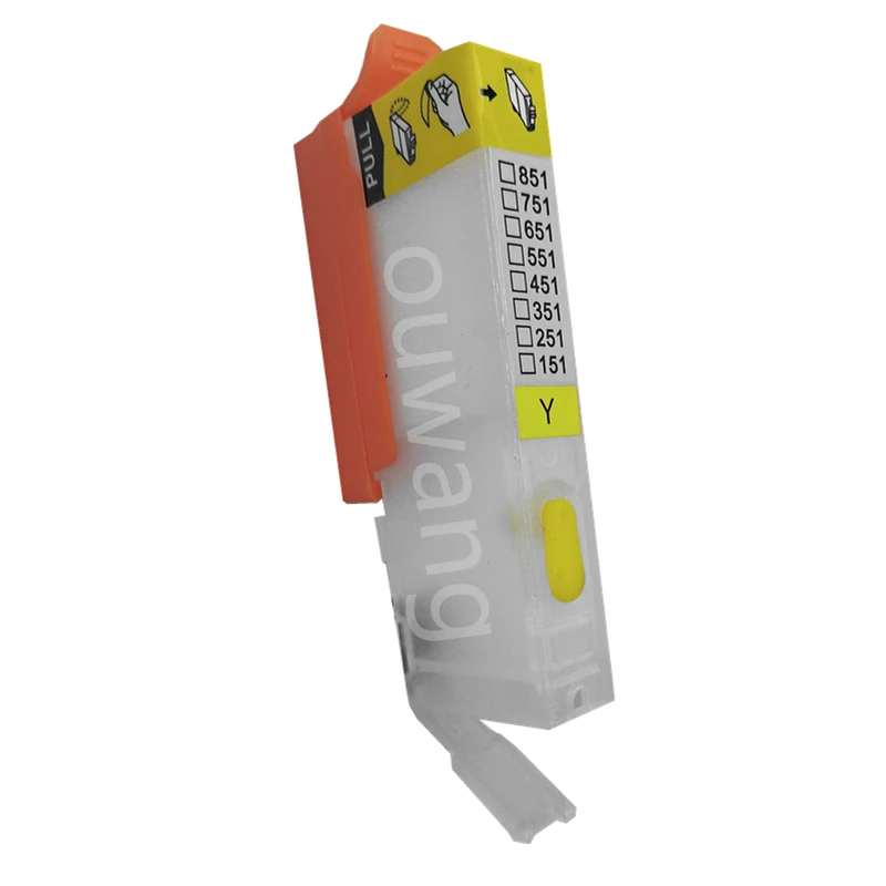 5 шт. PGI 550 CLI 551 BK C M Y многоразовый картридж для CANON MG5450 MG5550 MG6450 ip7250 MX925 MX725 IX6850 PGI550 cli
